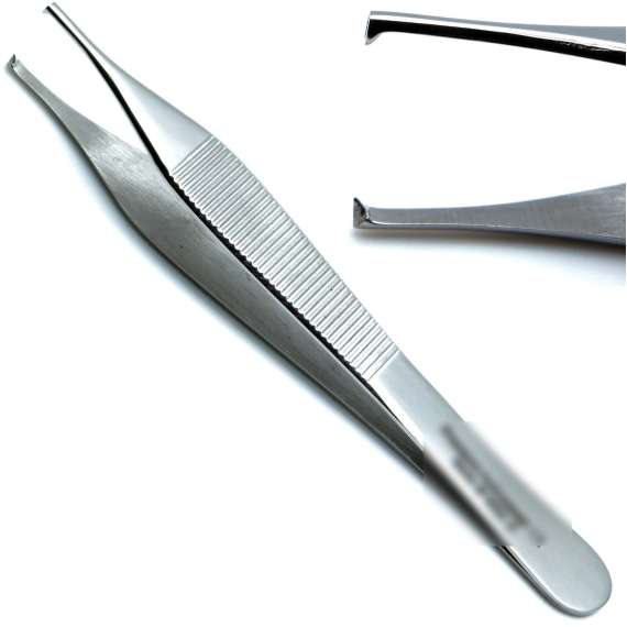 Buy Adson Forceps, Instrument Style: Toothed, Instrument Length: 12cm in [storefront]