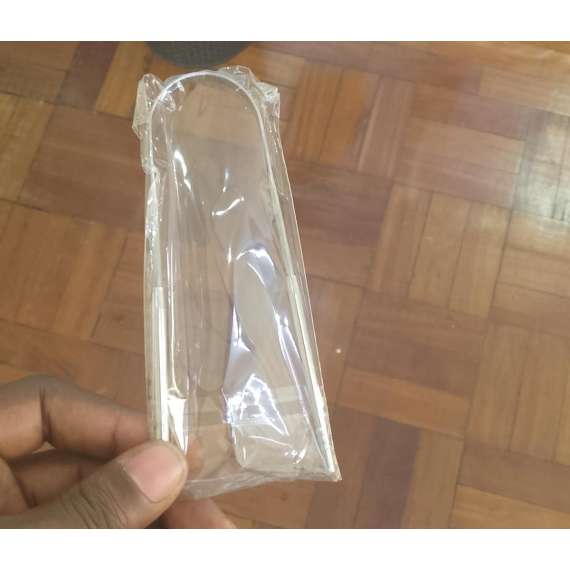 Buy Generic Stainless Steel Tongue Scraper with Handle in [storefront]