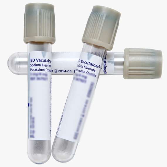 Buy BD Vacutainer Sodium Fluoride Potassium Oxalate 100Pack Blood Collection Tubes in [storefront]