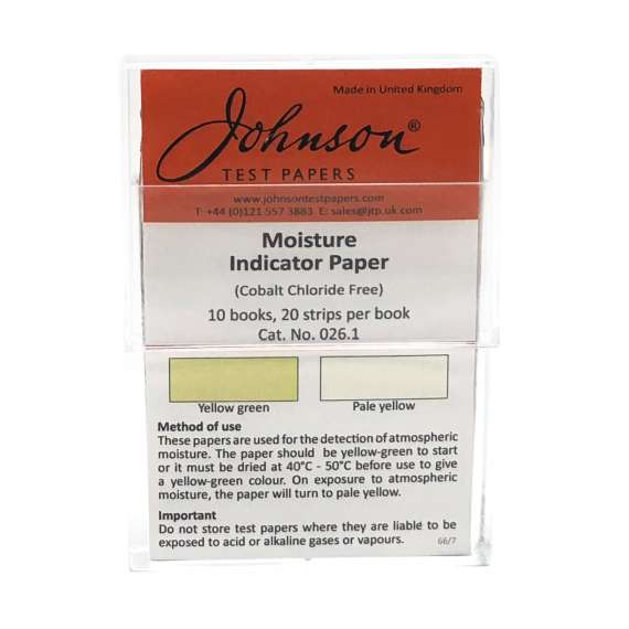 Buy Johnson UK Moisture Indicator Paper 200 Leaves Packet in Kenya