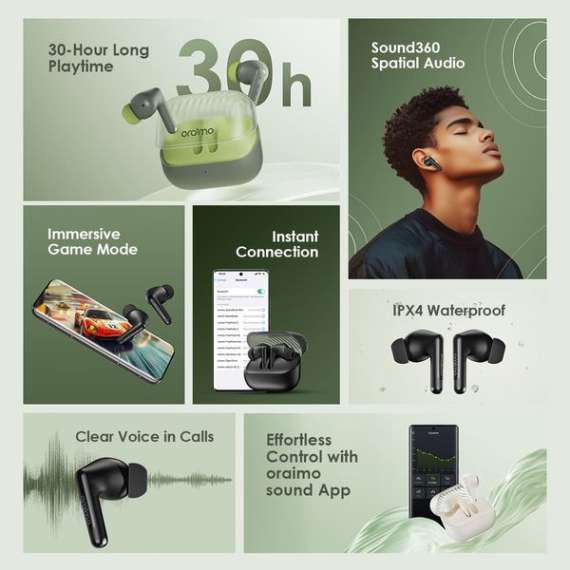 Buy Oraimo SpaceBuds Neo True Wireless Earbuds in [storefront]