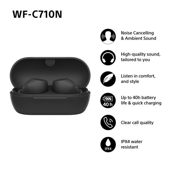 Buy Sony WF-C710N Wireless Noise Cancelling Headphones in [storefront]