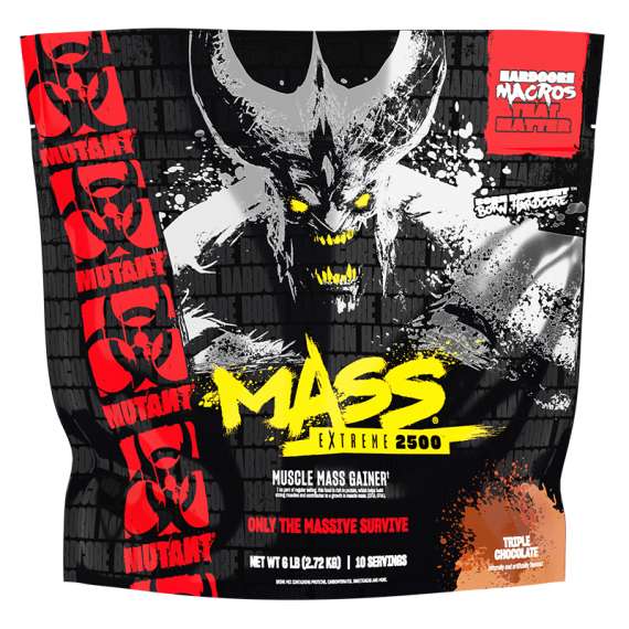 Buy Mutant Mass 2.72Kg Extreme 2500 Muscle Mass Gainer, Flavor: Triple Chocolate  in [storefront]