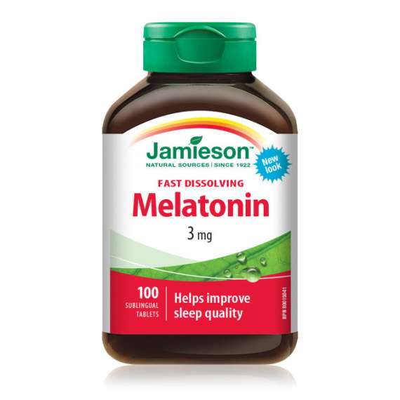 Buy Jamieson 3mg Melatonin 100tablets Supplement in [storefront]