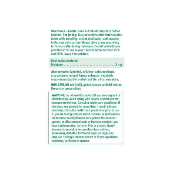 Buy Jamieson 3mg Melatonin 100tablets Supplement in [storefront]