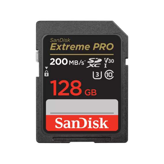 Buy Sandisk Extreme PRO UHS-I SDXC 128GB Memory Card in [storefront]