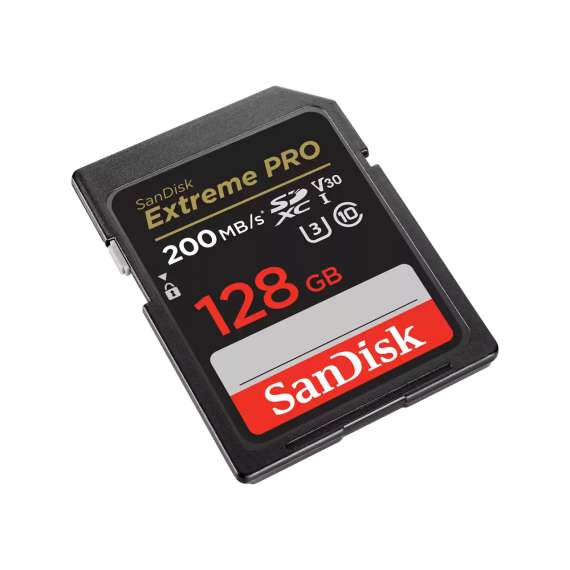 Buy Sandisk Extreme PRO UHS-I SDXC 128GB Memory Card in [storefront]