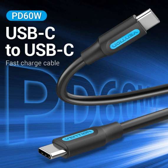 Buy Vention USB 2.0 C Male to Male Cable in [storefront]
