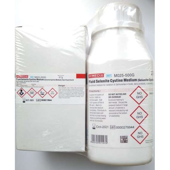 Buy Himedia M025 500g Fluid Selenite Cystine Medium Twin Pack in [storefront]