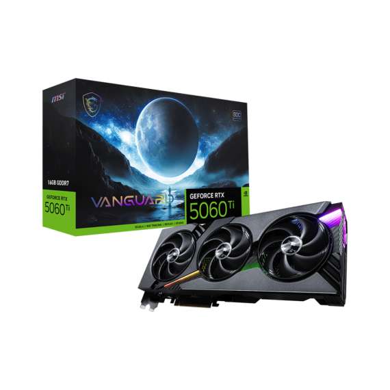 Buy MSI GeForce RTX 5060 Ti 16 GB Vanguard SOC Graphics Card in [storefront]