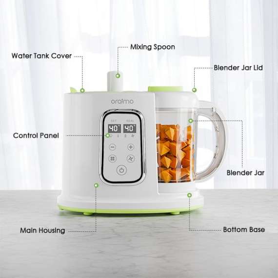 Buy Oraimo SmartBabyFoodMaker 1000ml Baby Food Maker in [storefront]