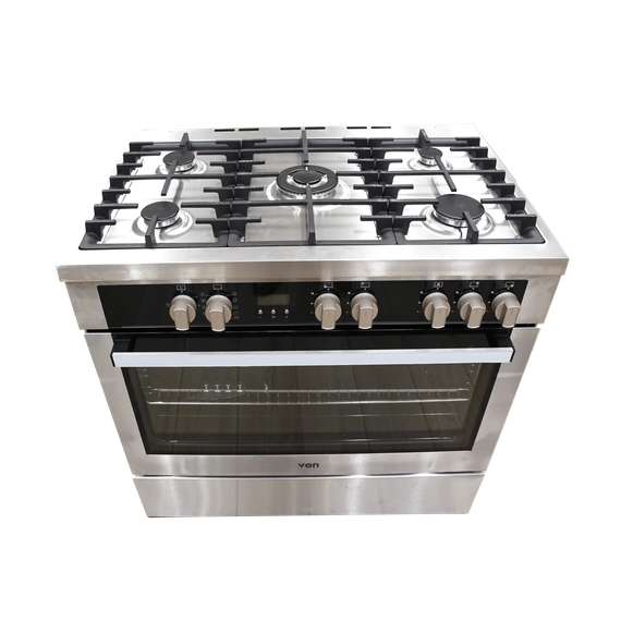 Buy Von VCP965072FSX 5 Gas Prof Cooker in [storefront]