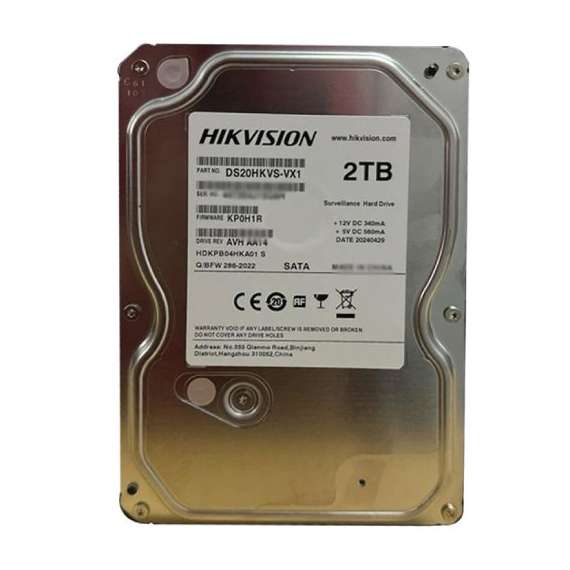 Buy Hikvision DS20HKVS-VX1 2TB Surveillance Hard Disk in [storefront]