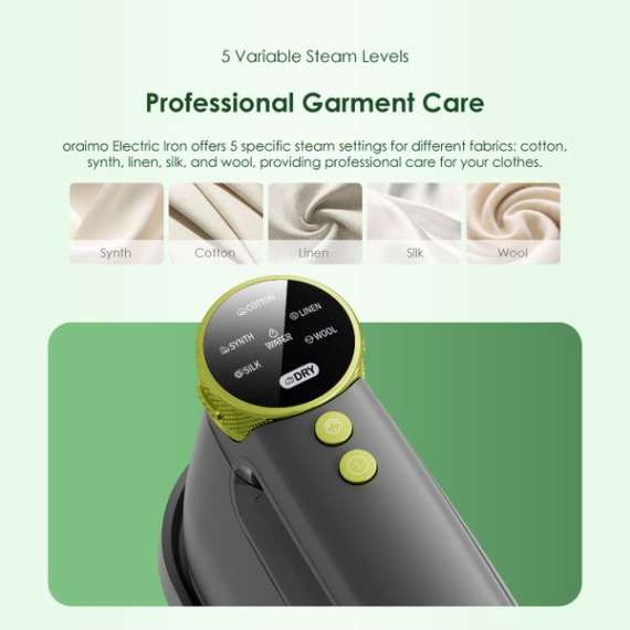 Buy Oraimo SmartIron 1740W Portable Electric Iron in [storefront]