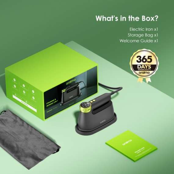 Buy Oraimo SmartIron 1740W Portable Electric Iron in [storefront]