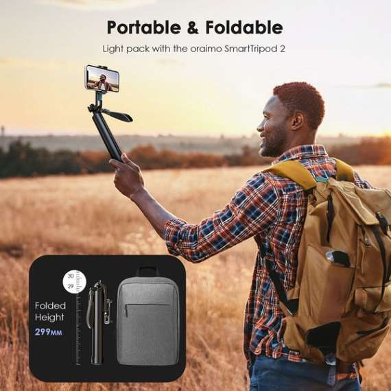 Buy Oraimo SmartTripod 2 360° Tripod Gimbal Stabilizer in [storefront]