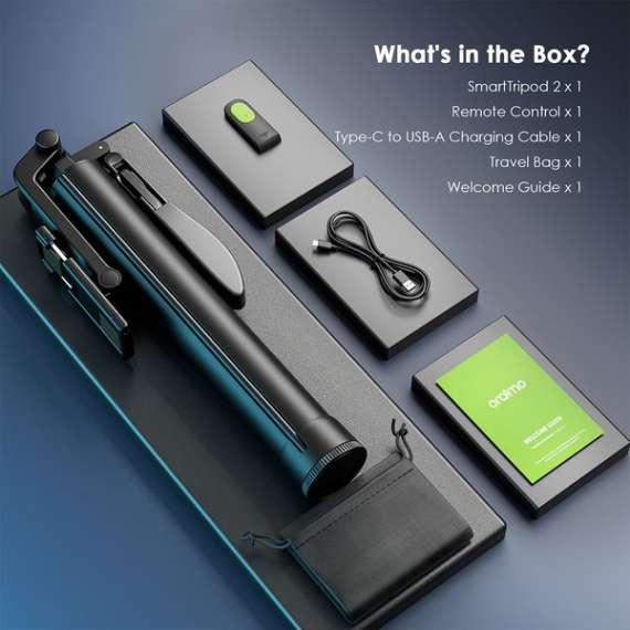 Buy Oraimo SmartTripod 2 360° Tripod Gimbal Stabilizer in [storefront]