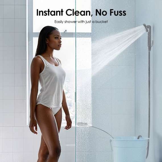 Buy Oraimo AquaFlex Portable Rechargeable Shower Pump in [storefront]