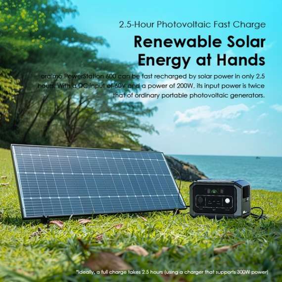 Buy Oraimo Powerstation 600 600W Portable Power Station in [storefront]