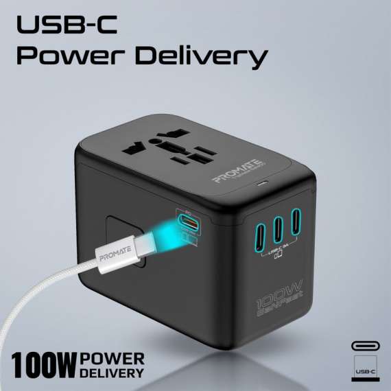 Buy Promate 140W Super-Speed GaNFast Charging Station in [storefront]