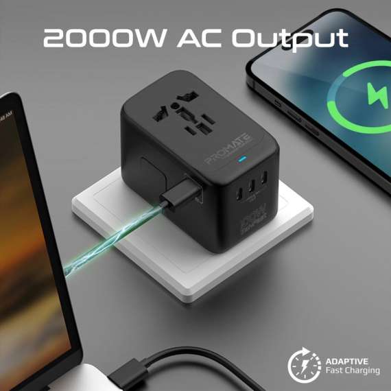 Buy Promate 140W Super-Speed GaNFast Charging Station in [storefront]