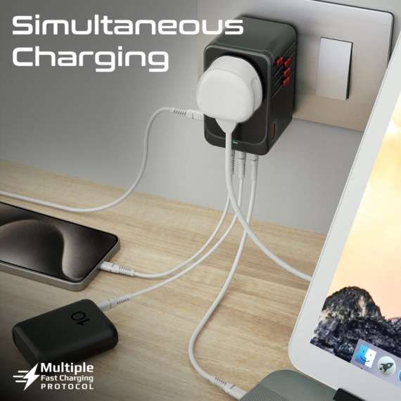 Buy Promate 140W Super-Speed GaNFast Charging Station in [storefront]