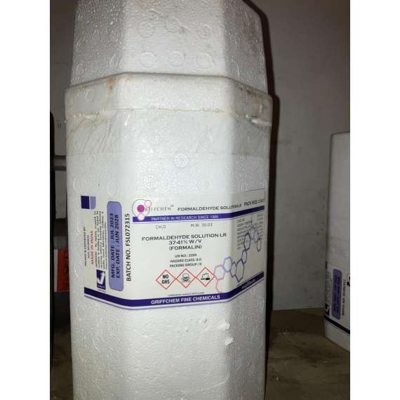 Buy Griffchem Formaldehyde Solution 37-41% 2.5 Litre Lab Reagent in [storefront]