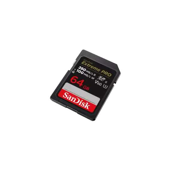 Buy SanDisk 64GB Extreme PRO SDXC UHS-II Memory Card For Camera in [storefront]
