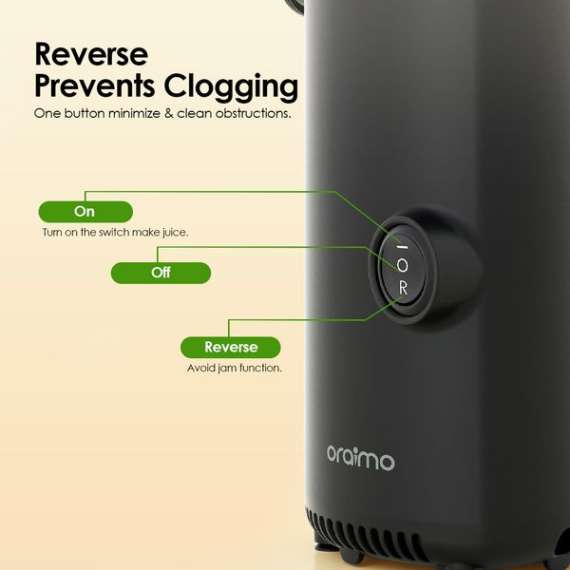 Buy Oraimo EasyJuice Mini Portable Slow Juicer in [storefront]