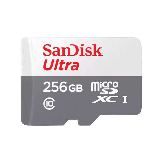 Buy SanDisk MicroSD Card 256GB Class 10 Memory Card without Adapter in [storefront]