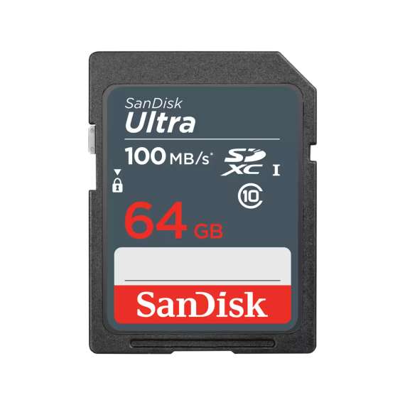 Buy SanDisk Ultra 64GB SDHC and SDXC UHS-I Memory Card in [storefront]
