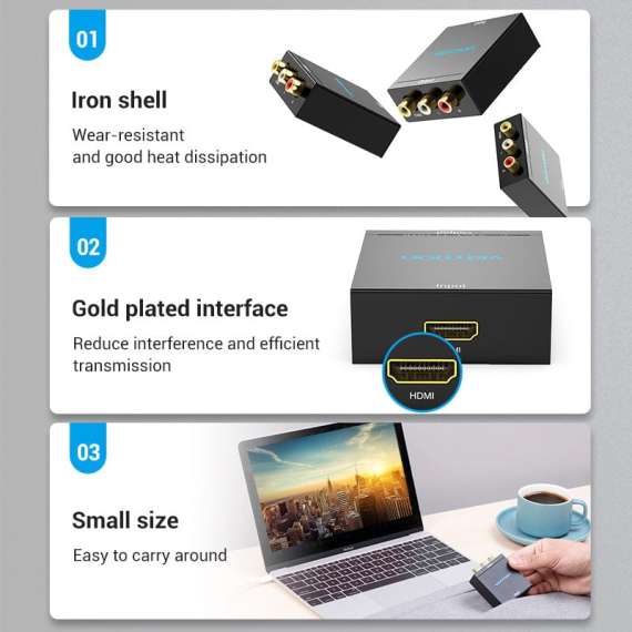 Buy Vention HDMI To RCA Converter in [storefront]