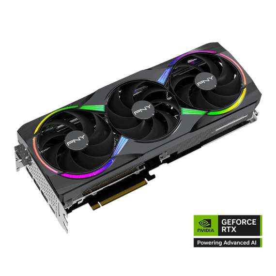 Buy PNY GeForce RTX 5080 ARGB EPIC-X RGB OC Triple Fan 16GB GDDR7 Graphics Card in [storefront]