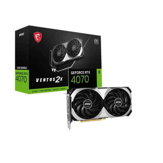 Buy MSI GeForce RTX 4070 VENTUS 2X 12GB Graphics Card in [storefront]
