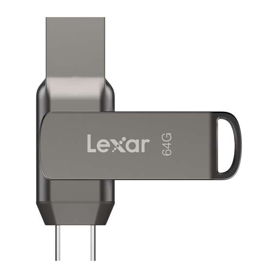Buy Lexar JumpDrive D400 64GB Dual Drive USB 3.2 Gen 1 USB-C / USB-A Flash Drive in [storefront]