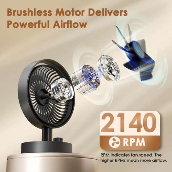 Buy Oraimo SmartTableFan 5W Table Fan in [storefront]