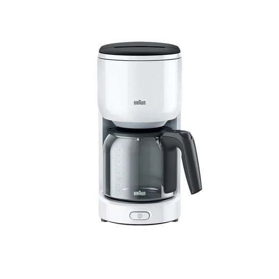 Buy Braun KF3120WH PurEase Drip Coffee Maker PurEase in [storefront]