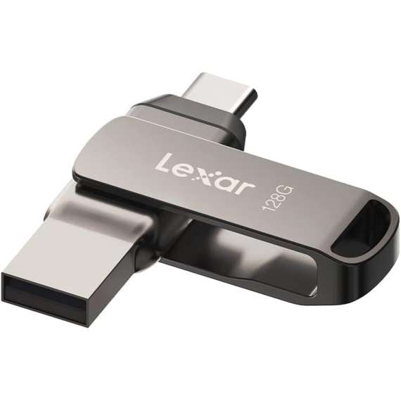 Buy Lexar JumpDrive D400 128GB Dual Drive USB 3.2 Gen 1 USB-C / USB-A Flash Drive in [storefront]