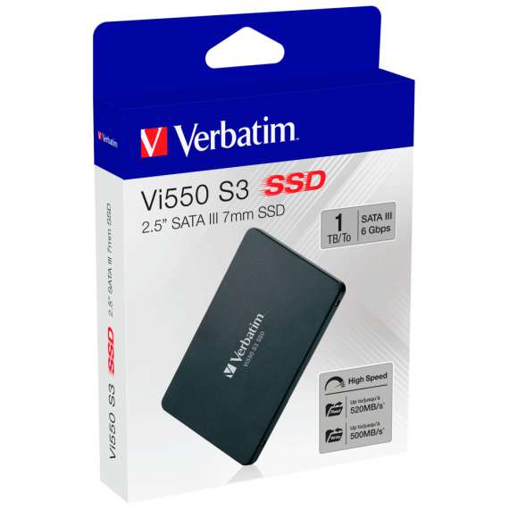 Buy Verbatim Vi550 S3 2.5” SATA 1TB Internal SSD in [storefront]