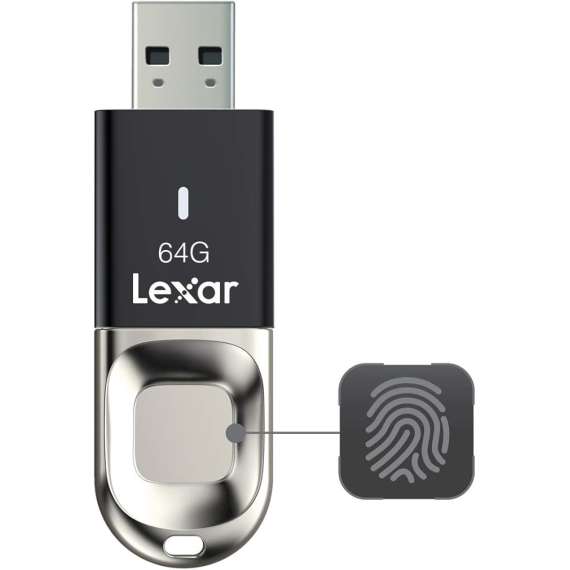 Buy Lexar Fingerprint F35 64GB USB 3.0 Flash Drive in [storefront]