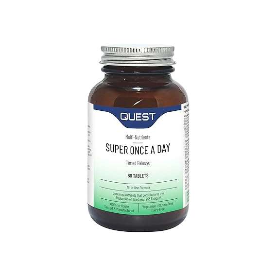 Buy Quest Super Once a Day Timed Release 60 Tablets Supplement in [storefront]