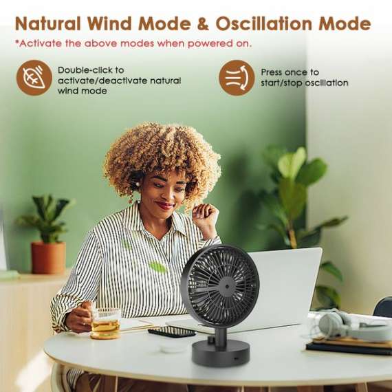 Buy Oraimo SmartTableFan 5W Table Fan in [storefront]