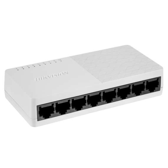 Buy Hikvision DS-3E0108D-O 8 Port Fast Ethernet Plastic Switch in [storefront]