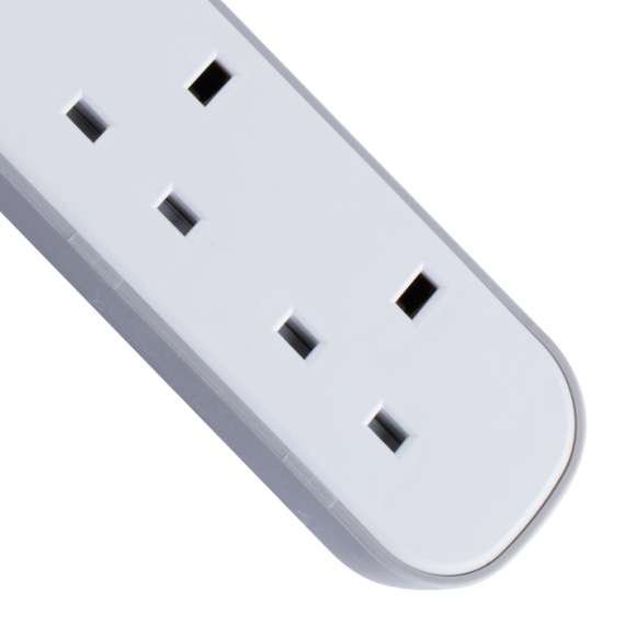 Buy Tronic EC 7674-BS 4-Way Extension Socket in [storefront]