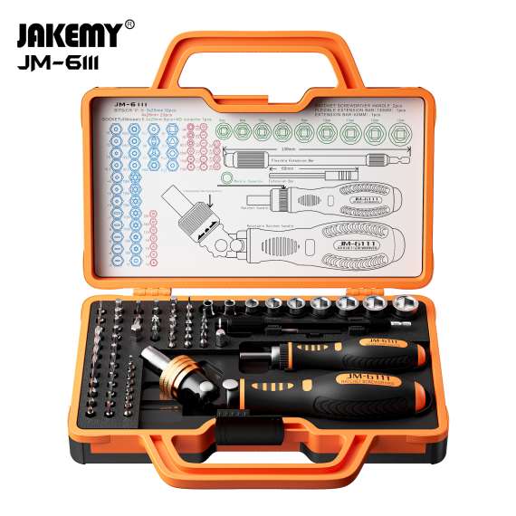 Buy JAKEMY JM-6111 69 in 1 Screwdriver repair tool in [storefront]