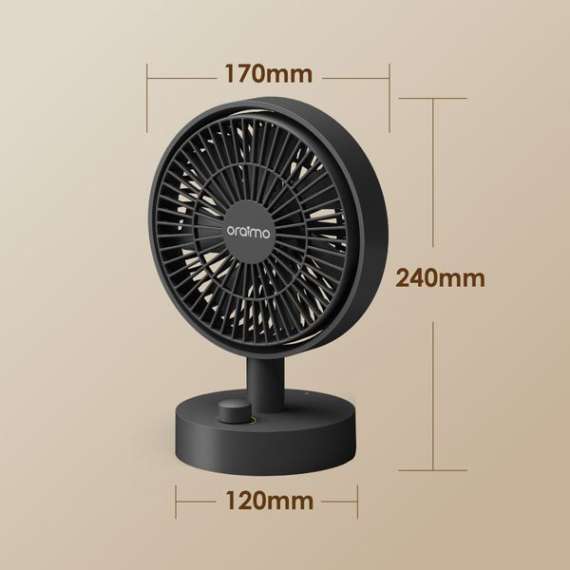 Buy Oraimo SmartTableFan 5W Table Fan in [storefront]