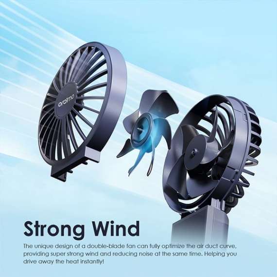 Buy Oraimo Smart Handheld Foldable Fan in [storefront]