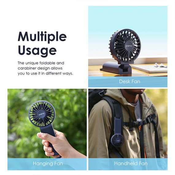 Buy Oraimo Smart Handheld Foldable Fan in [storefront]