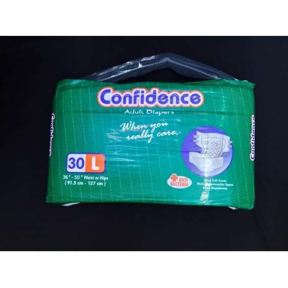 Buy Confidence 30Pack Adult Diapers, Product Size: Large (L) in [storefront]