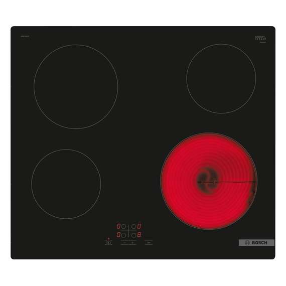 Buy Bosch PKE611BA2E 4 60CM Electric Ceramic Hob in [storefront]